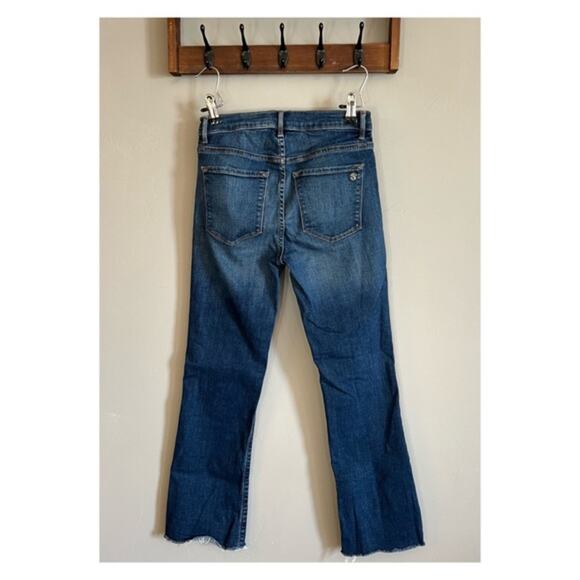 Black Orchid Cindy Slant Fray Jeans Size 26 - Picture 5 of 7